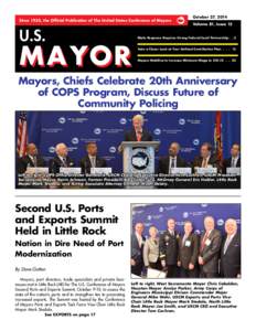 Since 1933, the Official Publication of The United States Conference of Mayors  U.S. M A YOR