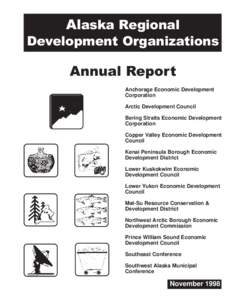 Alaska Regional  Development Organizations Annual Report Anchorage Economic Development