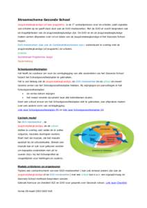 Stroomschema Gezonde School Jeugdverpleegkundige (of lees jeugdarts): is de 1e contactpersoon voor de scholen; pakt signalen van scholen op en geeft deze door aan de GVO-medewerker. Met de GVO-er wordt besproken wat de m