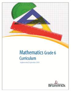 Microsoft Word - Mathematics Grade 6 Curriculum.doc