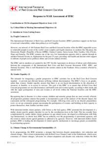 Humanitarian aid / International Red Cross and Red Crescent Movement / Management / Natural disasters / International Federation of Red Cross and Red Crescent Societies / Disaster risk reduction / Haiti earthquake / Internally displaced person / Sumatra earthquakes / Emergency management / Public safety / Disaster preparedness