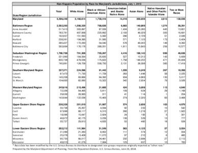 Geography of the United States / Maryland Department of Natural Resources Police / Area codes 410 /  443 /  and 667 / Southern United States / Maryland / Baltimore–Washington metropolitan area