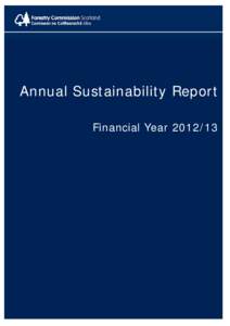 Annual Sustainability Report Financial Year Annual Sustainability ReportOverview