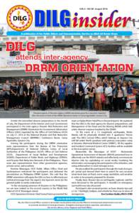VOL.4 - NO.38 - AugustA publication of the Public Affairs and Communication Service on DILG LG Sector News DILG