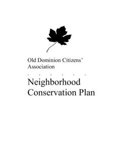 Old Dominion Citizens’ Association . . . .