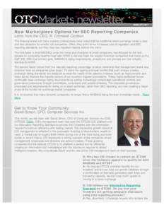 OTC Markets Newsletter - July 2011