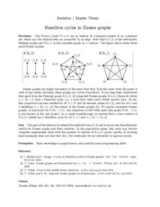 Graph theory / Kneser graph / Petersen graph / Odd graph / Hamiltonian path / Graph / Cycle / Planar graphs / Desargues graph / Polyhedral graph
