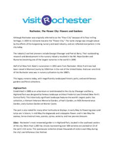 Microsoft Word - Rochester Flower Cityr.doc