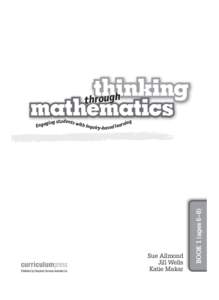thinking through mathematics Sue Allmond Jill Wells