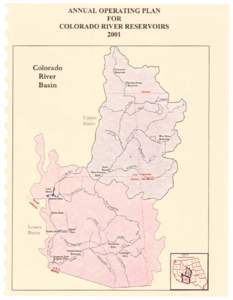 ANNUAL OPERATING PLAN FOR COLORADO RIVER RESERVOIRS 2001