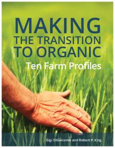 Making the transition to organic  gigi Digiacomo and robert P. king