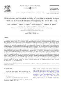 Journal of Volcanology and Geothermal Research[removed] – 228 www.elsevier.com/locate/jvolgeores