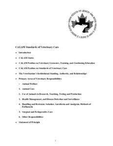 Animal testing / Medical research / Animal cruelty / Veterinary physician / Canadian Association for Laboratory Animal Science / Laboratory animal sources / Animal welfare / American Association for Laboratory Animal Science / Veterinary medicine / Animal rights / Medicine / Biology