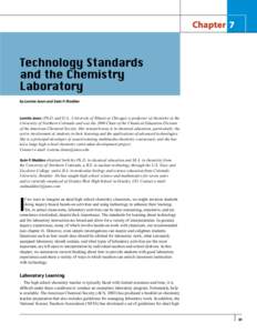 Chapter 7  by Loretta Jones and Seán P. Madden Loretta Jones (Ph.D. and D.A., University of Illinois at Chicago) is professor of chemistry at the