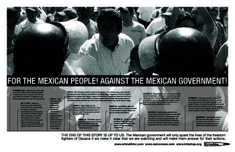 Popular Assembly of the Peoples of Oaxaca / Ulises Ruiz Ortiz / Brad Will / Oaxaca protests / Politics of Mexico / Mexico / Oaxaca
