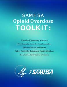SAMHSA Opioid Overdose Toolkit