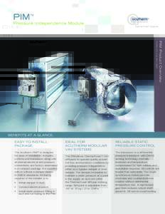 PIM™  Pressure Independence Module Therma-Fuser™ Systems