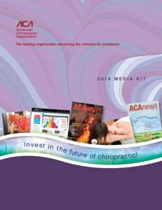 The leading organization advancing the chiropractic profession[removed]Media Kit