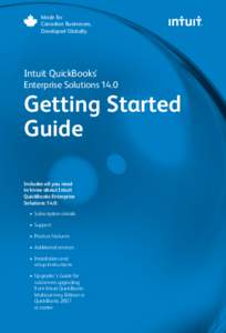 Made for Canadian Businesses, Developed Globally. Intuit QuickBooks