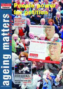 October[removed]People power for petition  ageing matters