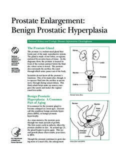 Prostate Enlargement: Benign Prostatic Hyperplasia