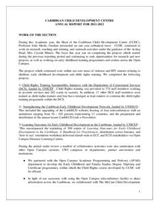 Association of Commonwealth Universities / Education in Barbados / University of the West Indies / Education in Guyana / Jamaica / UNICEF / United Nations / Americas / Caribbean