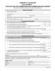 Geography of Pennsylvania / Pennsylvania / Law / Susquehanna Valley / Property tax in the United States / Homestead exemption in Florida / Real property law / Homestead exemption / Taxation in the United States