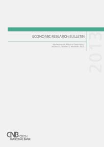 Macroeconomic Effects of Fiscal Policy Volume 11, Number 2, November[removed]ECONOMIC RESEARCH BULLETIN