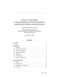 Bayesian statistics / Statistical theory / Probability theory / Probability interpretations / Philosophy of science / Probability / Bayesian probability / Bayesian inference / Statistical inference / Statistics / Probability and statistics / Science