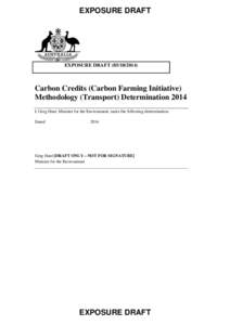 Climatology / Carbon credit / Rail transport / Vehicle / California Air Resources Board / Environment / Electric vehicle / Climate change mitigation / Transport / Climate change policy / Carbon finance