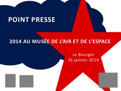 POINT PRESSE 2014 AU MUSÉE DE L’AIR ET DE L’ESPACE Le Bourget 16 janvier 2014  INTRODUCTION