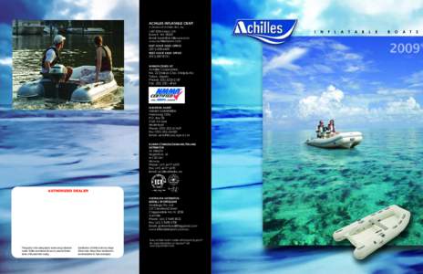 ACHILLES INFLATABLE CRAFT A Division of Achilles USA, Inc80th Street, SW Everett, WAEmail: 