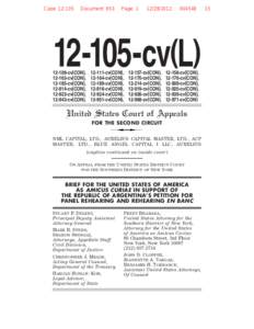 Business / Finance / Pari passu / Foreign Sovereign Immunities Act / Default / Sovereign default / Debt restructuring / Subordination / Insolvency / Bankruptcy / Economics / Debt