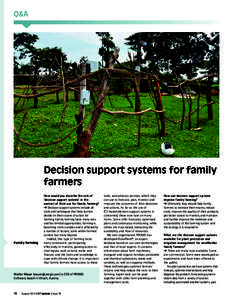 Flickr/CGIAR Climate  Q&A Decision support systems for family farmers