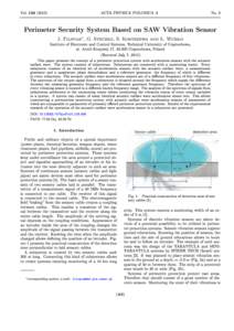 ACTA PHYSICA POLONICA A  VolNo. 3