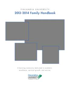 FINLANDIA  UNIVERSITY[removed]Family Handbook