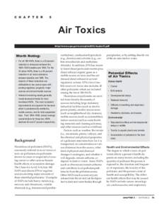 NATIONAL AIR QUALITY AND EMISSIONS TRENDS REPORT, 1999  C H A P T E R 5