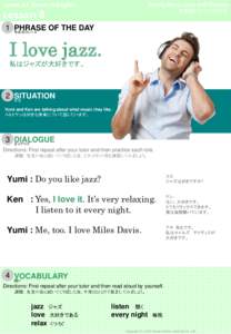 Level A1 General English  Talking About Likes And Dislikes 好き嫌いについて話す  Lesson 8