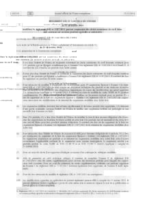RÈGLEMENT  (UE)  No  1341/•2014  DU  CONSEIL  -  du  15  décembremodifiant  le  règlement  (UE)  noportant  suspension  des  droits  autonomes  du  tarif  douanier  commun  sur  certains  prod