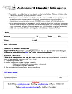Professional Affiliate Membership Application
