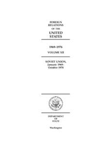 Henry Kissinger / Operation Condor / Richard Nixon / Declassification / Foreign Relations Series / Salvador Allende / Vietnam War / Vietnamization / Nixon visit to China / Government / Politics / International relations