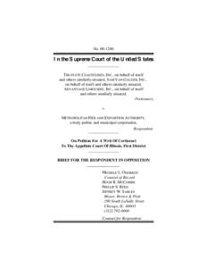 No[removed]In the Supreme Court of the United States _______________ TRI-STATE COACH LINES, INC., on behalf of itself and others similarly situated, SAM VAN GALDER, INC.,