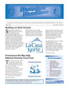 A publication of the Illinois Association of Community Action Agencies, 3435 Liberty Drive, Springfield, Illinois[removed][removed]APRIL 2008 VOLUME 18, ISSUE 4