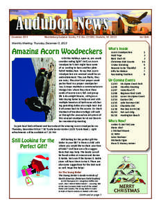 vvvvvv  	 December 2013 Mecklenburg Audubon Society, P.O. Box[removed], Charlotte, NC 28223