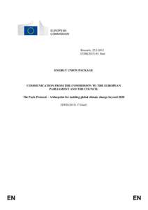 EUROPEAN COMMISSION Brussels, [removed]COM[removed]final