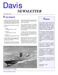 Davis  NEWSLETTER March 1998, Issue 8