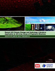 Recent US Climate Change and Hydrology Literature Applicable to US Army Corps of Engineers Missions SOUTH ATLANTIC-GULF REGION 03 FINAL January 2015