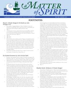 A Matter of Spirt - Masthead