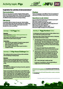 Biology / Pork / Pig farming / Domestic pig / Agriculture in the United Kingdom / Pig / Miniature pig / Large White / Free range / Livestock / Agriculture / Zoology