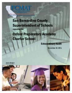 San Bernardino County Superintendent of Schools regarding the Oxford Preparatory Academy Charter School